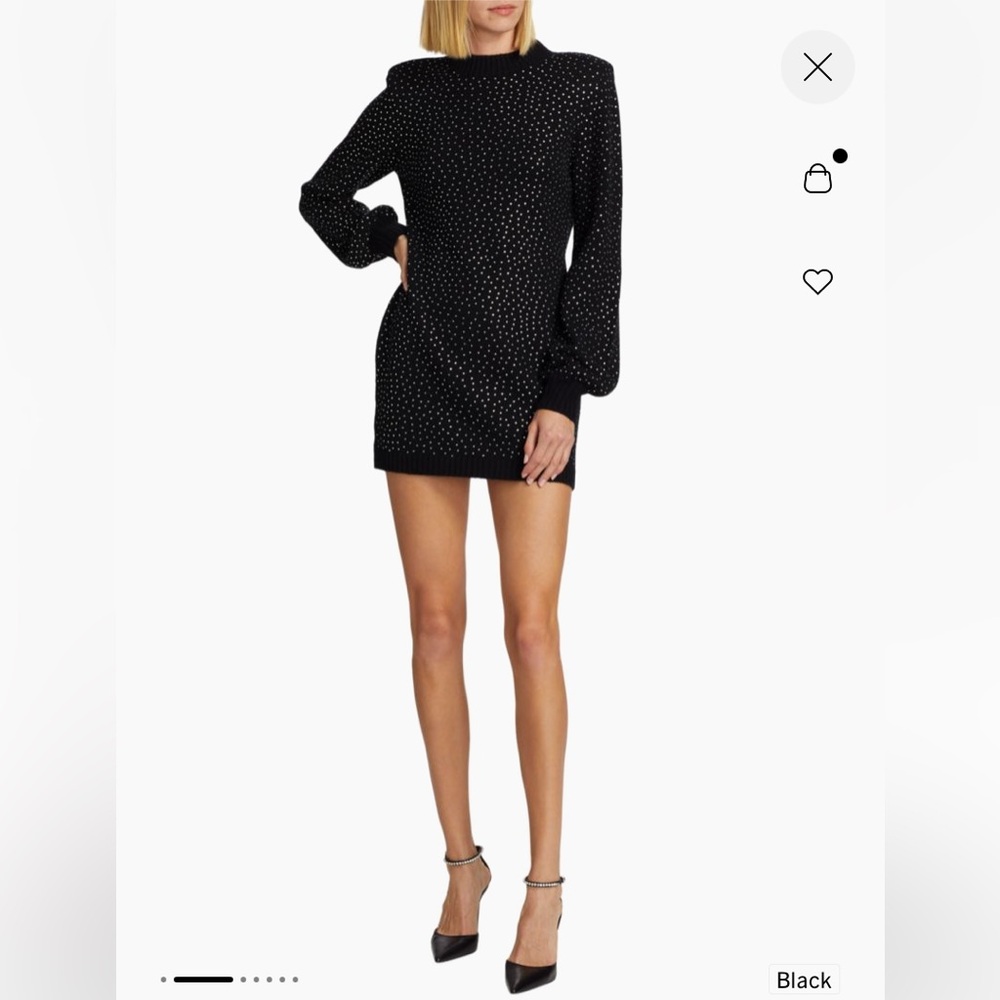 Generation Love Chiraz Crystal Mini Sweaterdress